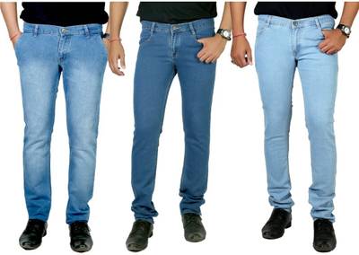 atLast Slim Men's Multicolor Jeans