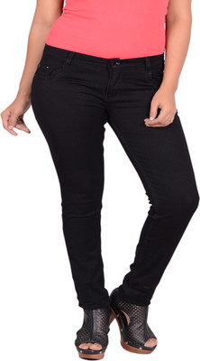 Sweekash Slim Women Black Jeans