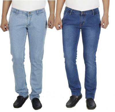 atLast Slim Men's Multicolor Jeans