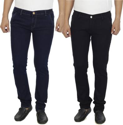 atLast Slim Men's Multicolor Jeans