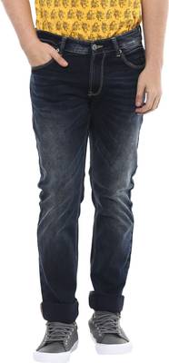 Spykar Slim Men's Dark Blue Jeans