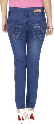 NJ's Skinny Women's Dark Blue Jeans
