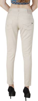 FCK-3 Slim Women's Beige Jeans