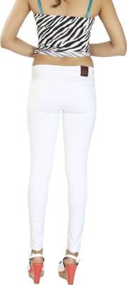 FCK-3 Slim Women's White Jeans