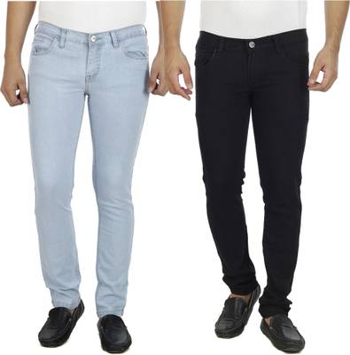 atLast Slim Men's Multicolor Jeans