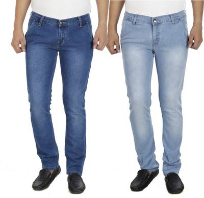 atLast Slim Men's Multicolor Jeans