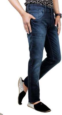 Pontiac Regular Men's Dark Blue Jeans