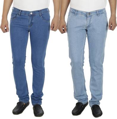 atLast Slim Men's Multicolor Jeans