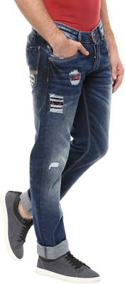 Spykar Skinny Men's Blue Jeans