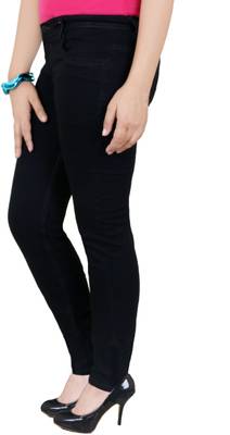 K-72 Slim Women's Black Jeans