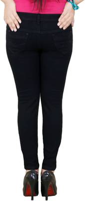 K-72 Slim Women's Black Jeans
