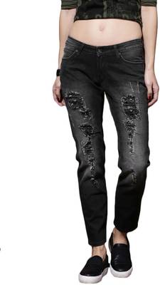 Roadster Regular Women's Black Jeans