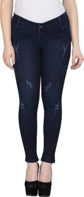 NJ's Skinny Women's Dark Blue Jeans
