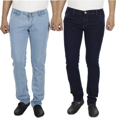 atLast Slim Men's Multicolor Jeans