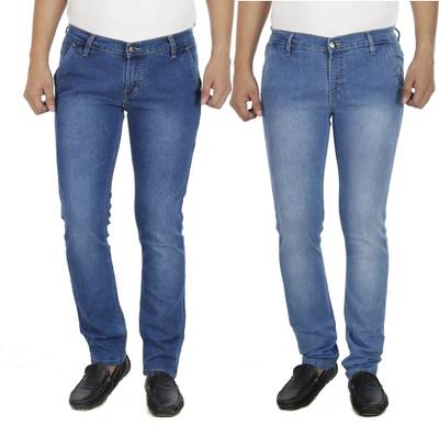 atLast Slim Men's Multicolor Jeans