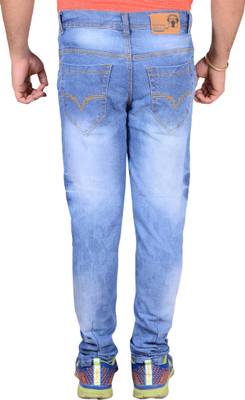Styzon Regular Men's Blue Jeans