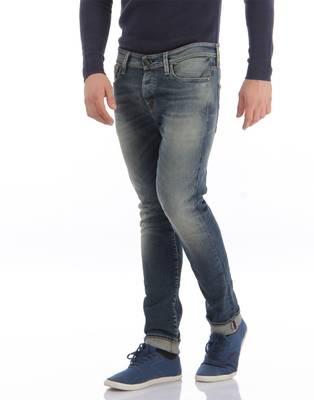 Selected Skinny Men's Blue Jeans