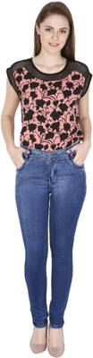 NJ's Skinny Women's Dark Blue Jeans