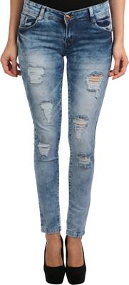 f fungus Slim Women's Blue Jeans