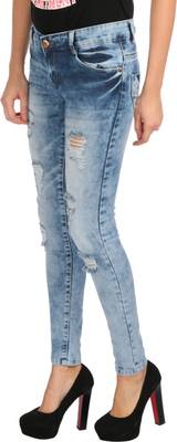 f fungus Slim Women's Blue Jeans