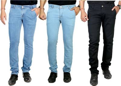 atLast Slim Men's Multicolor Jeans