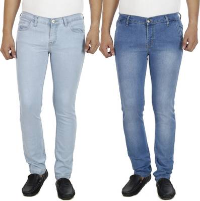 atLast Slim Men's Multicolor Jeans
