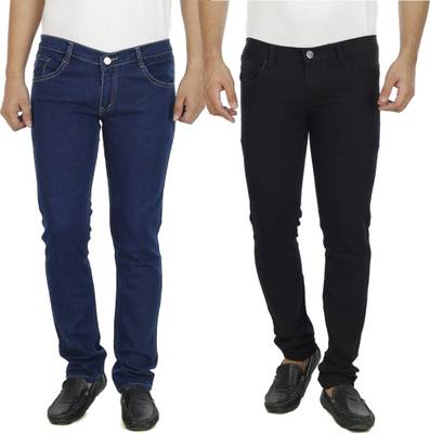 atLast Slim Men's Multicolor Jeans