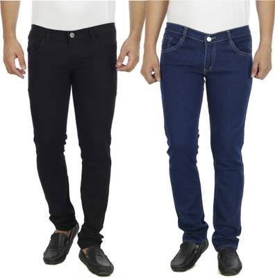 atLast Slim Men's Multicolor Jeans