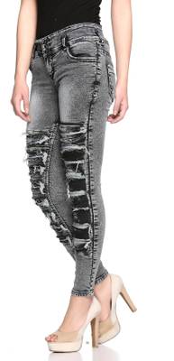 Fasnoya Skinny Women's Grey, Black Jeans