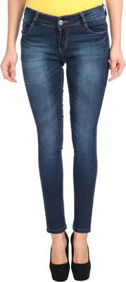 f fungus Slim Women's Blue Jeans