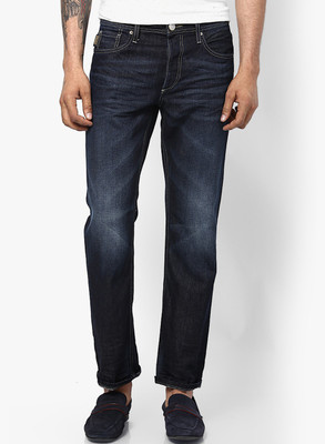 

Jack & Jones Slim Men's Dark Blue Jeans, Dark blue denim