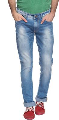 Spykar Skinny Men's Blue Jeans