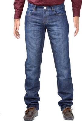 Indigen Slim Men's Dark Blue Jeans