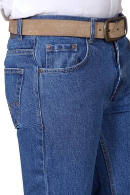 Klix Regular Men's White Jeans