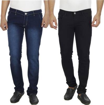 atLast Slim Men's Multicolor Jeans