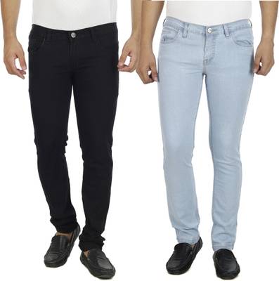 atLast Slim Men's Multicolor Jeans