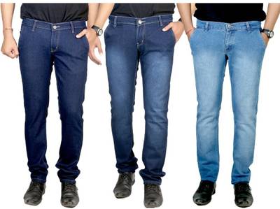 atLast Slim Men's Multicolor Jeans