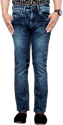 Pontiac Regular Men's Blue Jeans