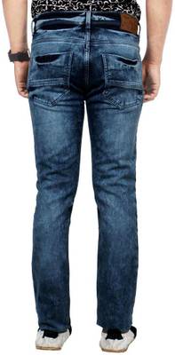 Pontiac Regular Men's Blue Jeans