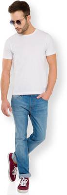 Highlander Slim Men's Dark Blue Jeans