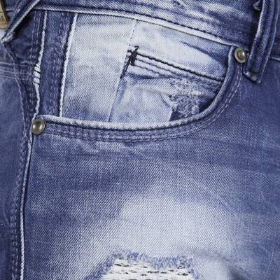 Highlander Slim Men's Dark Blue Jeans