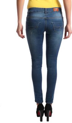 f fungus Slim Women's Blue Jeans