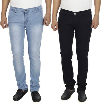 atLast Slim Men's Multicolor Jeans