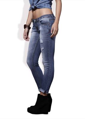 Roadster Skinny Women's Blue Jeans