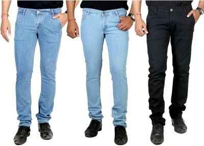 atLast Slim Men's Multicolor Jeans
