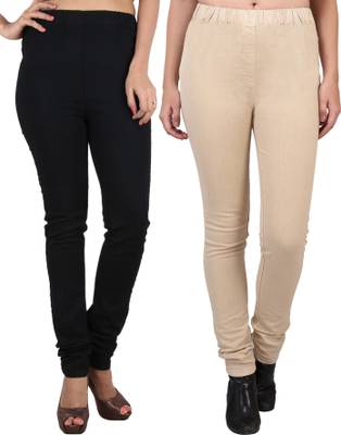 Danbro Slim Women's Black, Beige Jeans