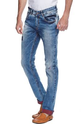 Spykar Skinny Men's Blue Jeans