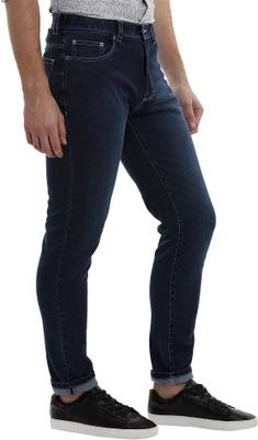Zobello Slim Men's Dark Blue Jeans