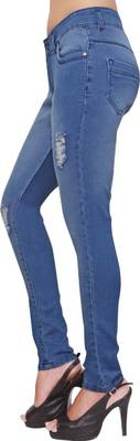 Adbucks Slim Women's Light Blue Jeans