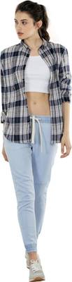 Bewakoof Slim Women's Blue Jeans